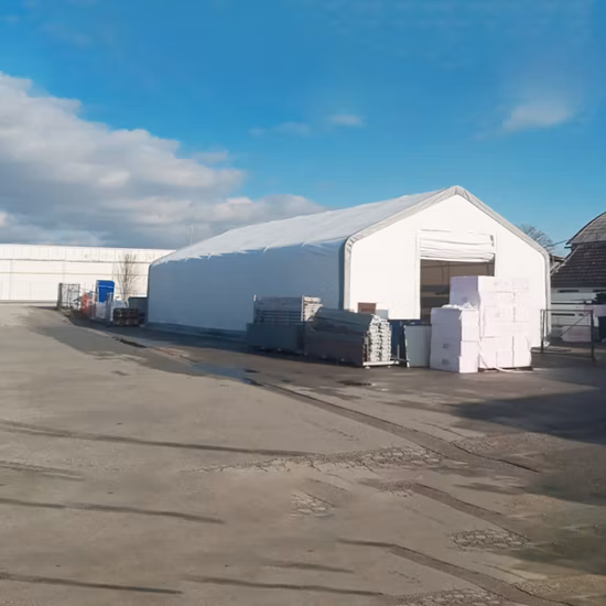 Grande tente militaire garage extérieur tente d'entrepôt commercial
