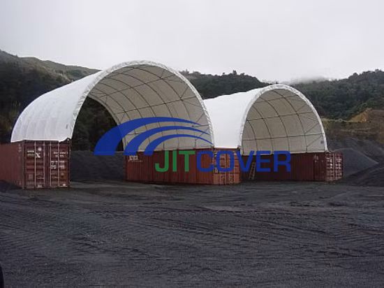 Abri 10m de large / Abri de stockage / Abri bateau / Abri instantané / Abri conteneur (JIT